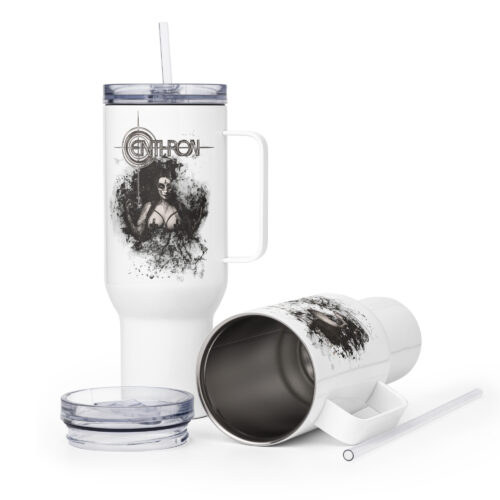 Travel CENTHRON Liebe ist Krieg mug with a handle