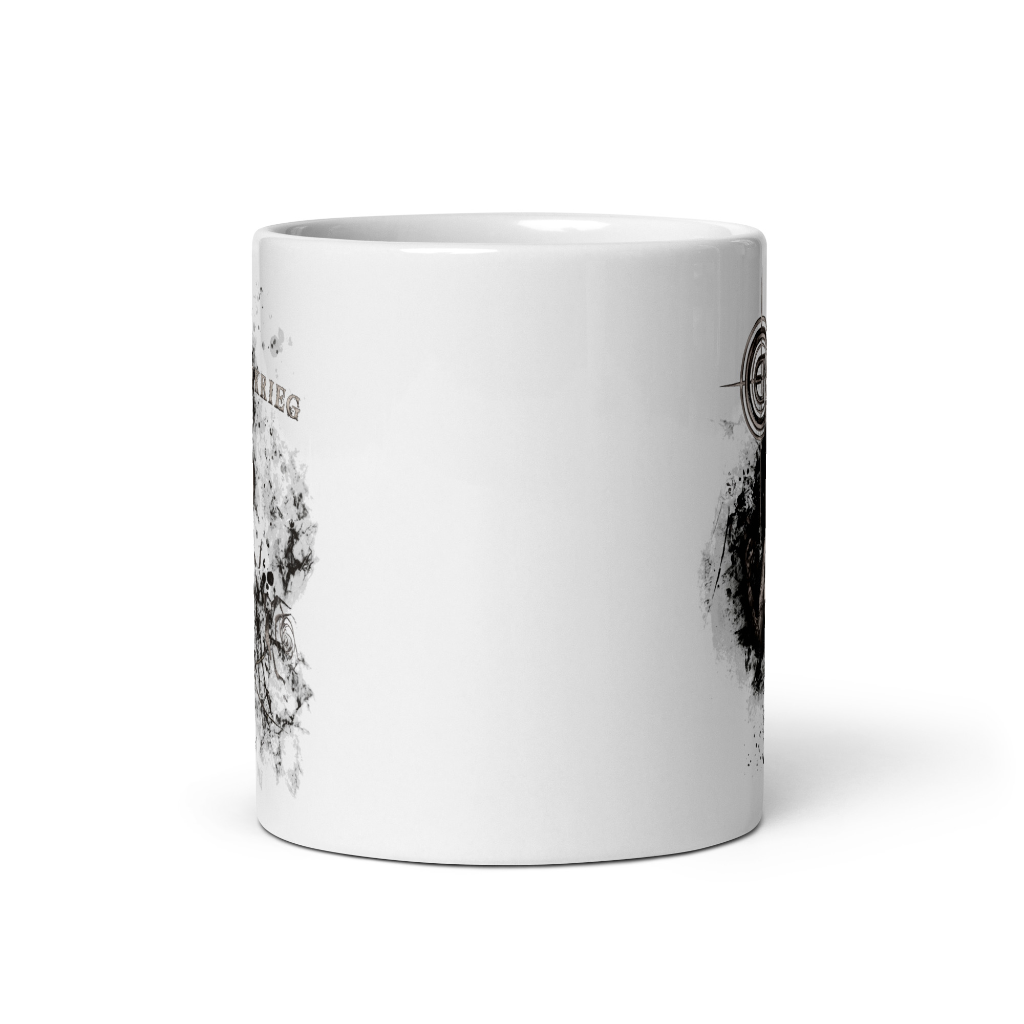 White CENTHRON Liebe ist Krieg mug – Bild 4