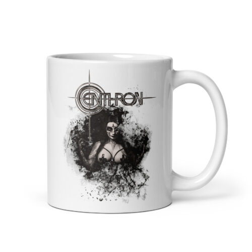 White CENTHRON Liebe ist Krieg mug