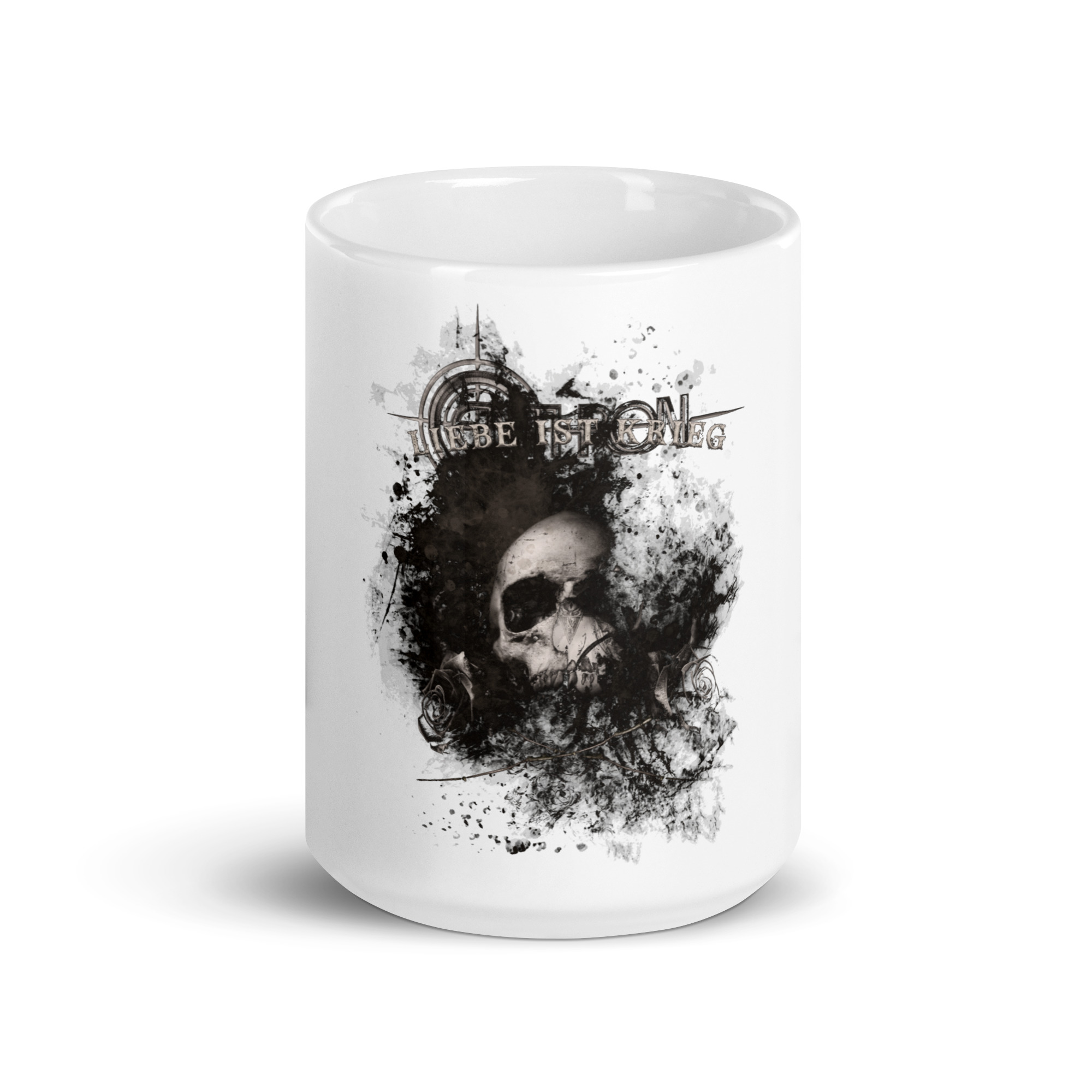 White CENTHRON Liebe ist Krieg mug – Bild 7