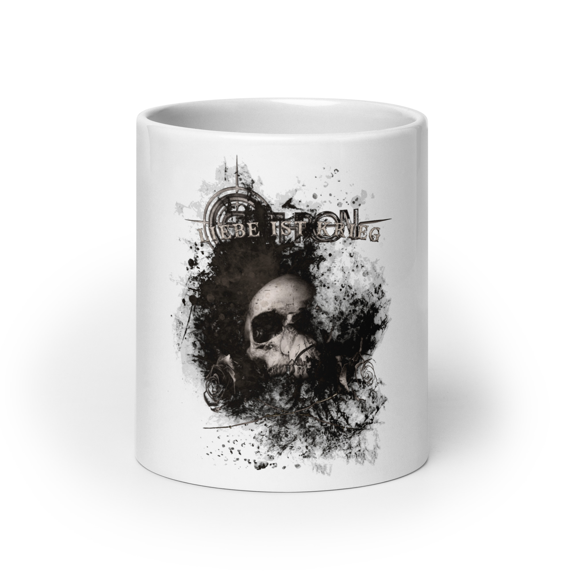 White glossy mug – Bild 9